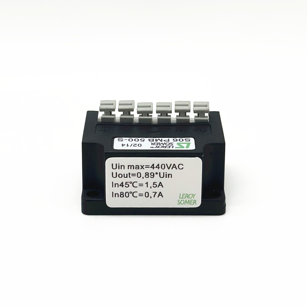 LEROY SOMER S06 PMB 500-S MAX 440VAC full-wave rectifier module