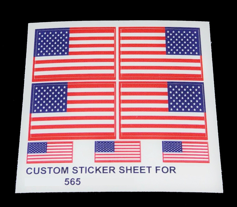Custom Sticker for 565 Replacement Sticker for 565