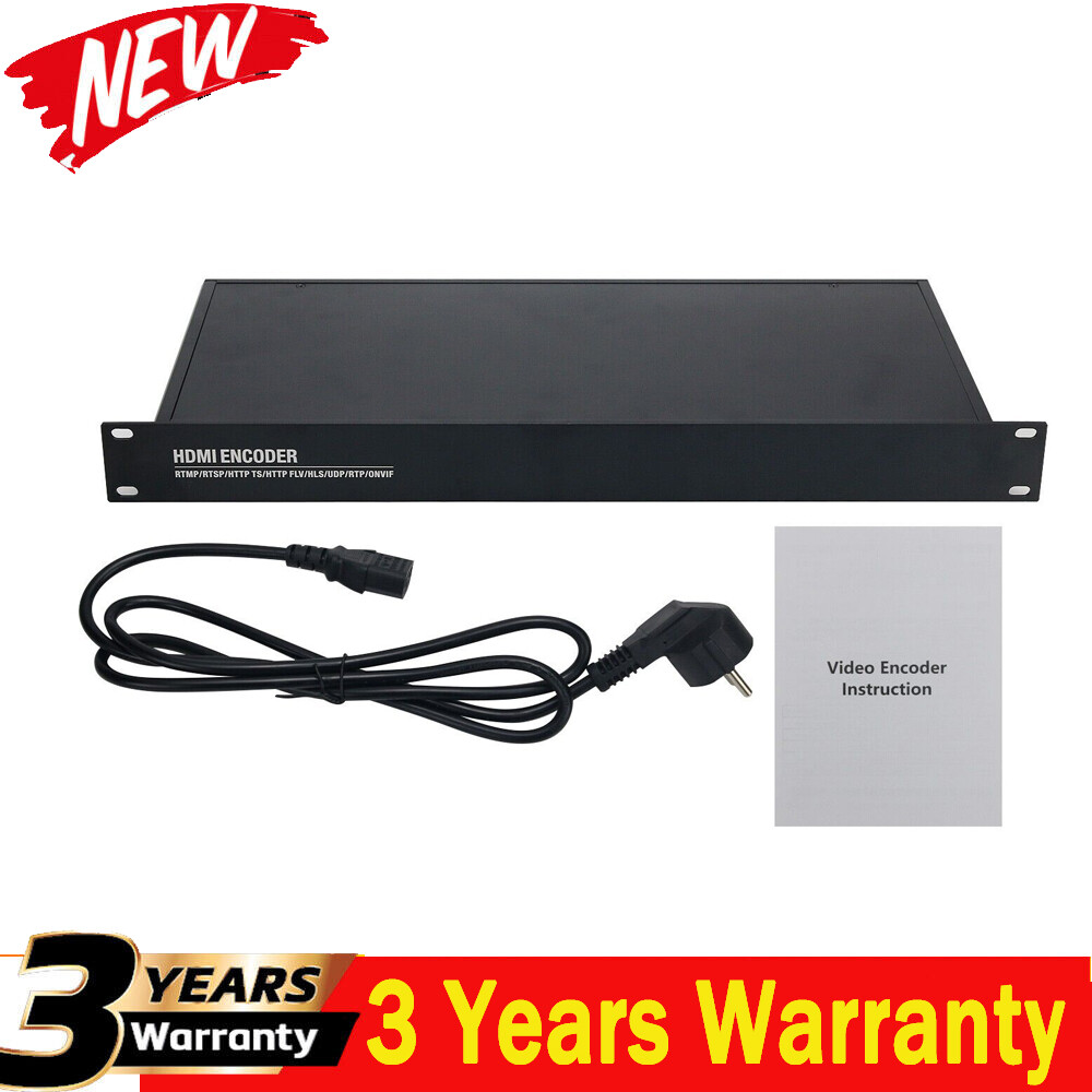 4 Channel HDMI Encoder H.265 H.264 Encoder 1U Rack Audio Video Network HD IP TV