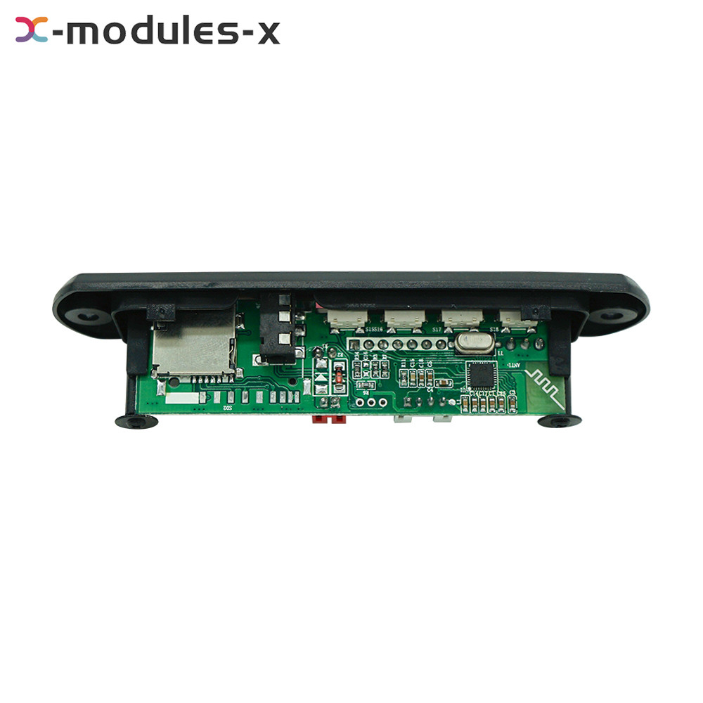 Wireless Bluetooth 12V MP3 WMA Decoder Board Audio Module USB TF Radio + Battery
