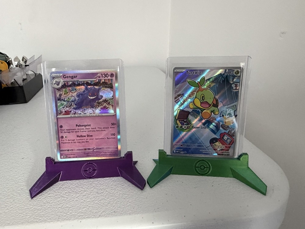 X10 Top Loader Card Stands, multi-colors available