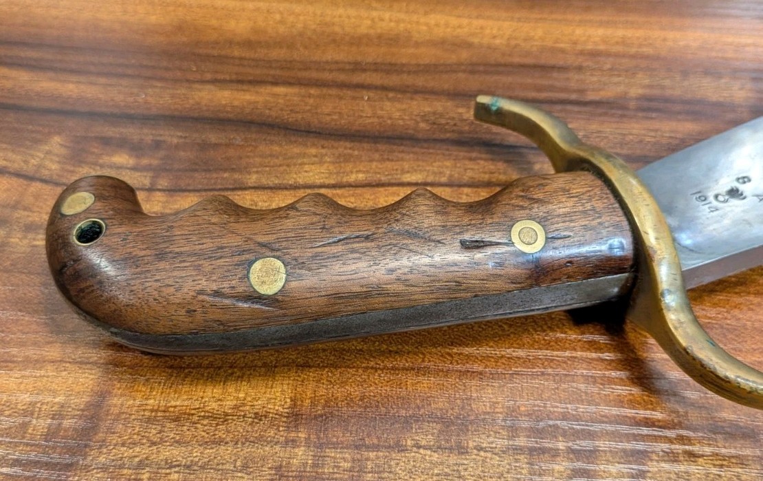 Springfield Armory WWI Era 1909 Bolo Knife w Rock Island Arsenal Scabbard