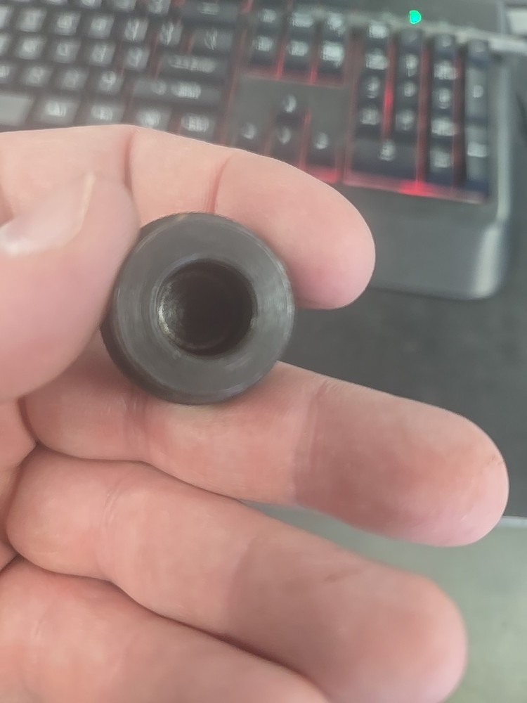 Navy Arms Country Boy Inline Muzzleloading Rifle Receiver Plug Cap off 50 cal