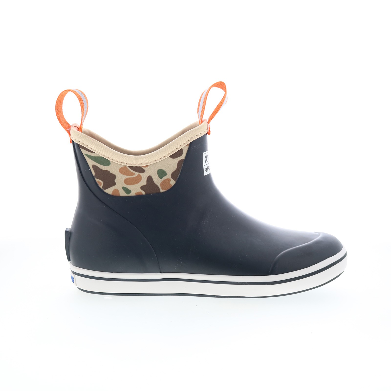 Xtratuf Ankle Deck Boot 6" Waterproof HADB0CAM Mens Black Fishing Boots