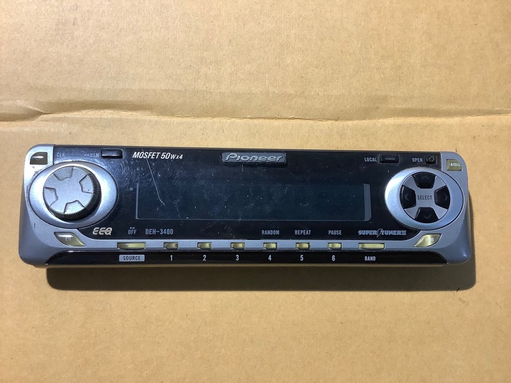 PIONEER RADIO FACEPLATE ONLY MODEL DEH-3400.    #2