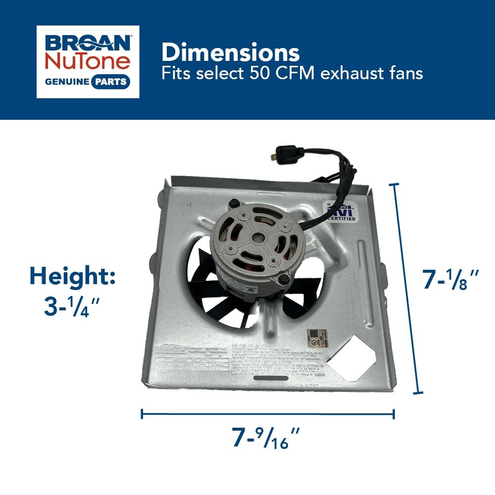 Broan-NuTone S97012026 Fan Silver