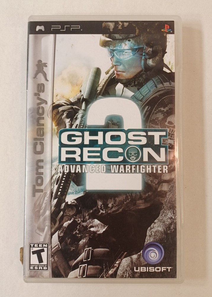 Ghost Recon 2 Advanced Warfighter PSP Video Game -EMPTY CASE ONLY-
