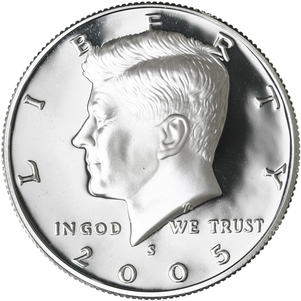 2005 S Kennedy Half Dollar Gem DCam Proof 90% Silver