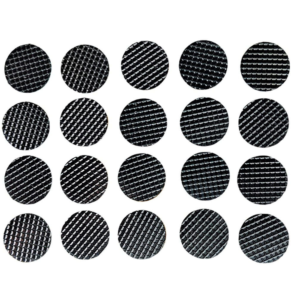 20* Black Self-adhesive Guitar Picks Grips Stop Dropping Anti-drop Guitar Picks*