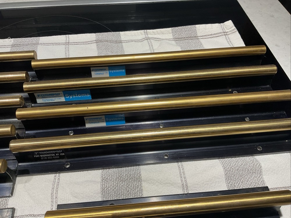 Thomson Linear 12” Quick slide Rails Plus 2 8”