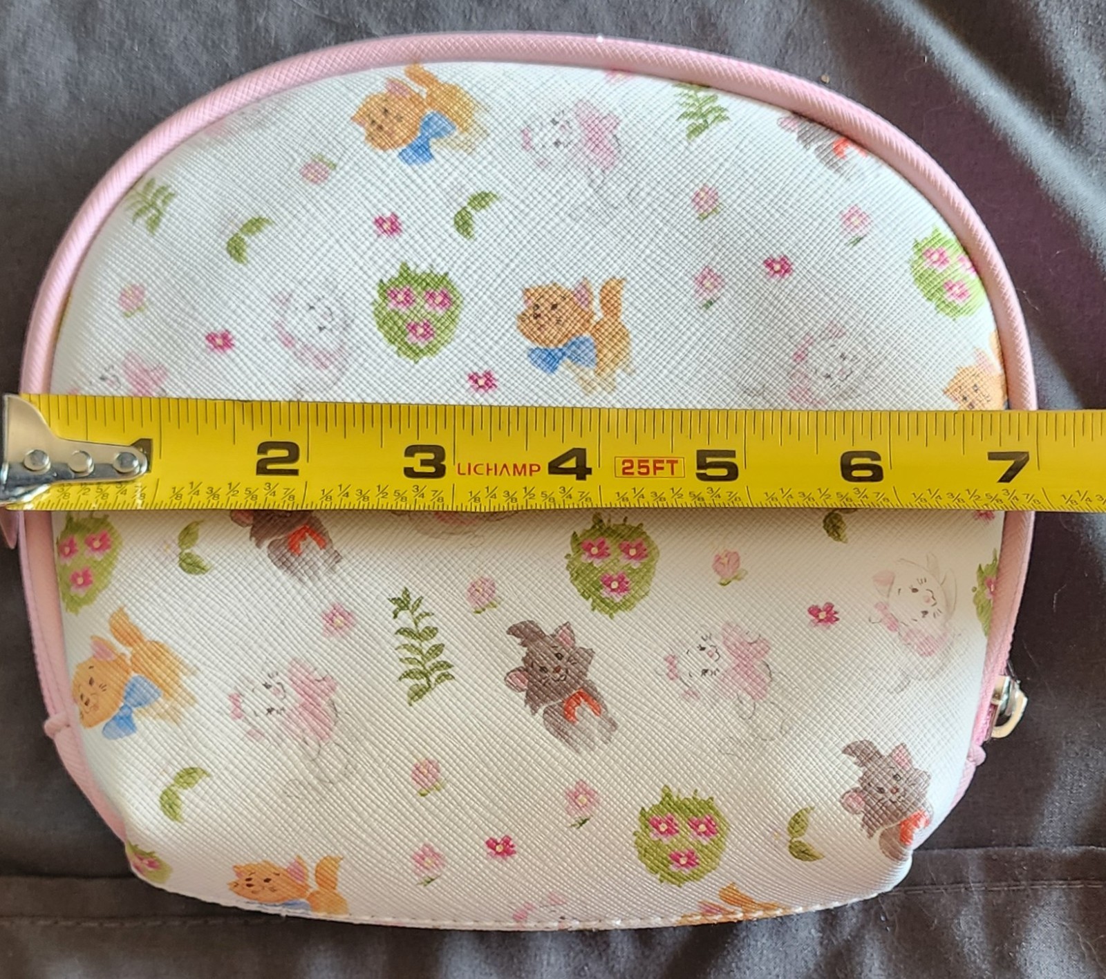 Disney The Aristocats Marie Cosmetic Makeup Bag 2 Piece Set GENTLY USED/NO TAGS