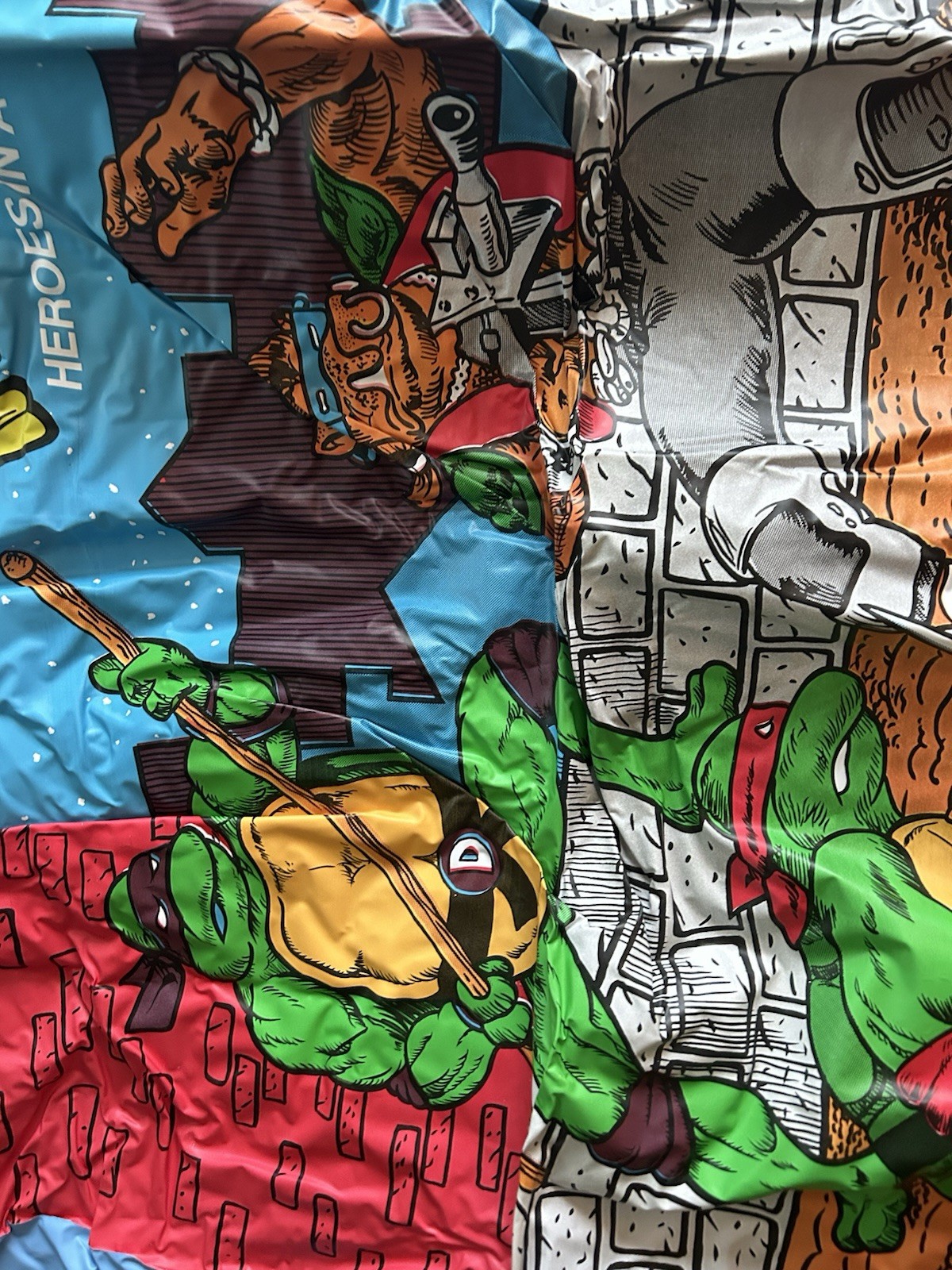 Teenage Mutant Ninja Turtles Slumber Tent TMNT 1988 Vintage Rare Complete W Box