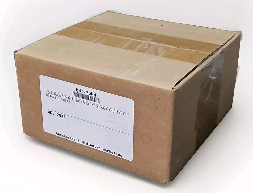 Chesapeake Midlantic BMT 70PM Pole Mount For Adjustable Wall Arm & Tilt Bracket