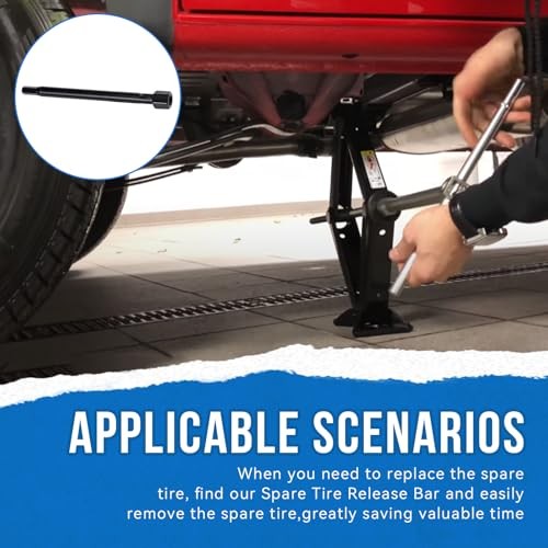 Spare Tire Release Bar(1PCS) Compatible with Dodge Ram Promaster Van Jack