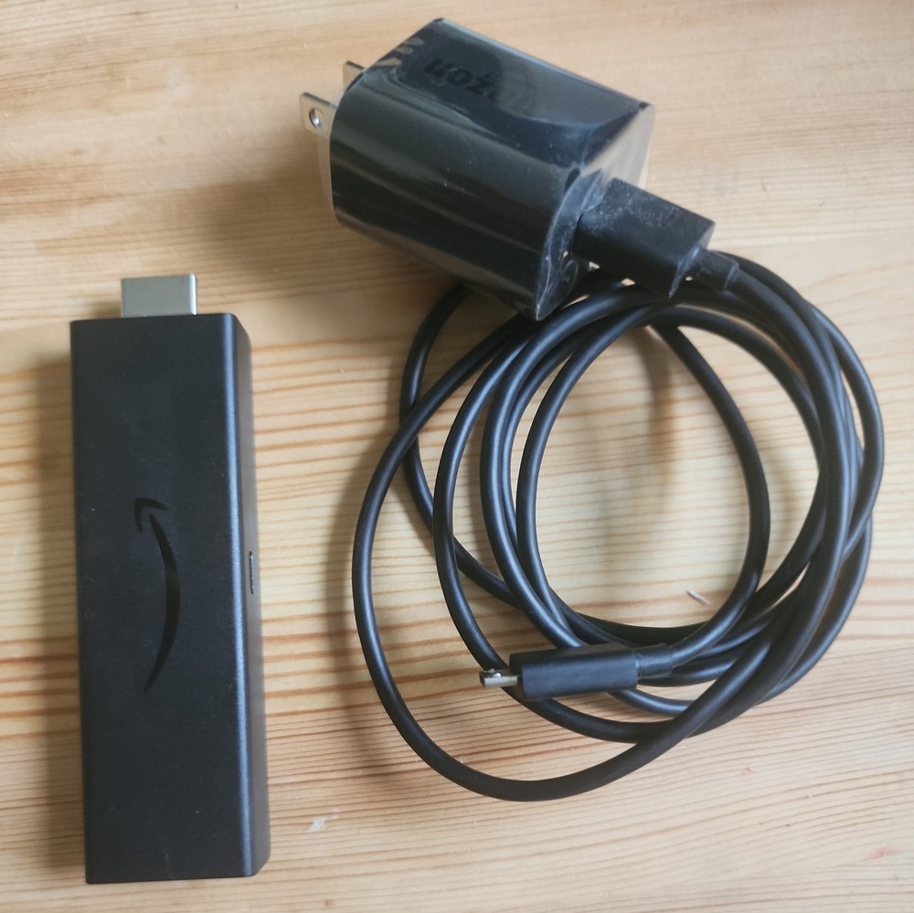 Amazon Firestick 3rd Gen 4K, E9L29Y, W/  power cable