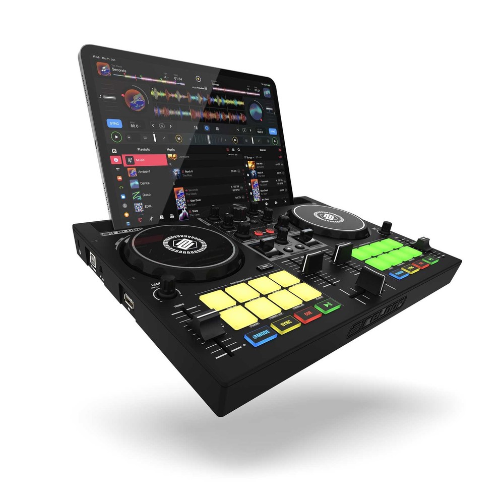 Reloop Buddy Compact 2-Deck DJAY Controller for iOS, iPAD OS, Android, Mac & PC