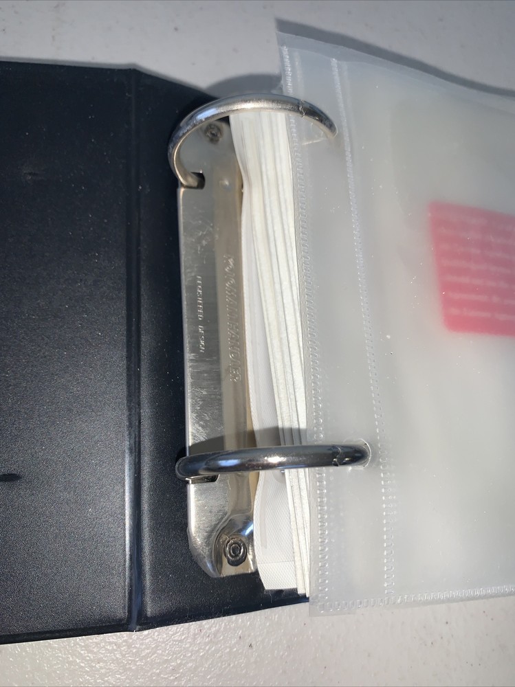 Original Vintage GATEWAY Computer Software Storage Binder CD Holder 1999