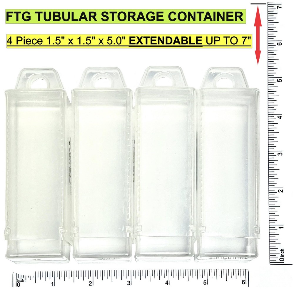 Storage Container 4 Piece Large Size Extendable Plastic Used as Storage Case ...