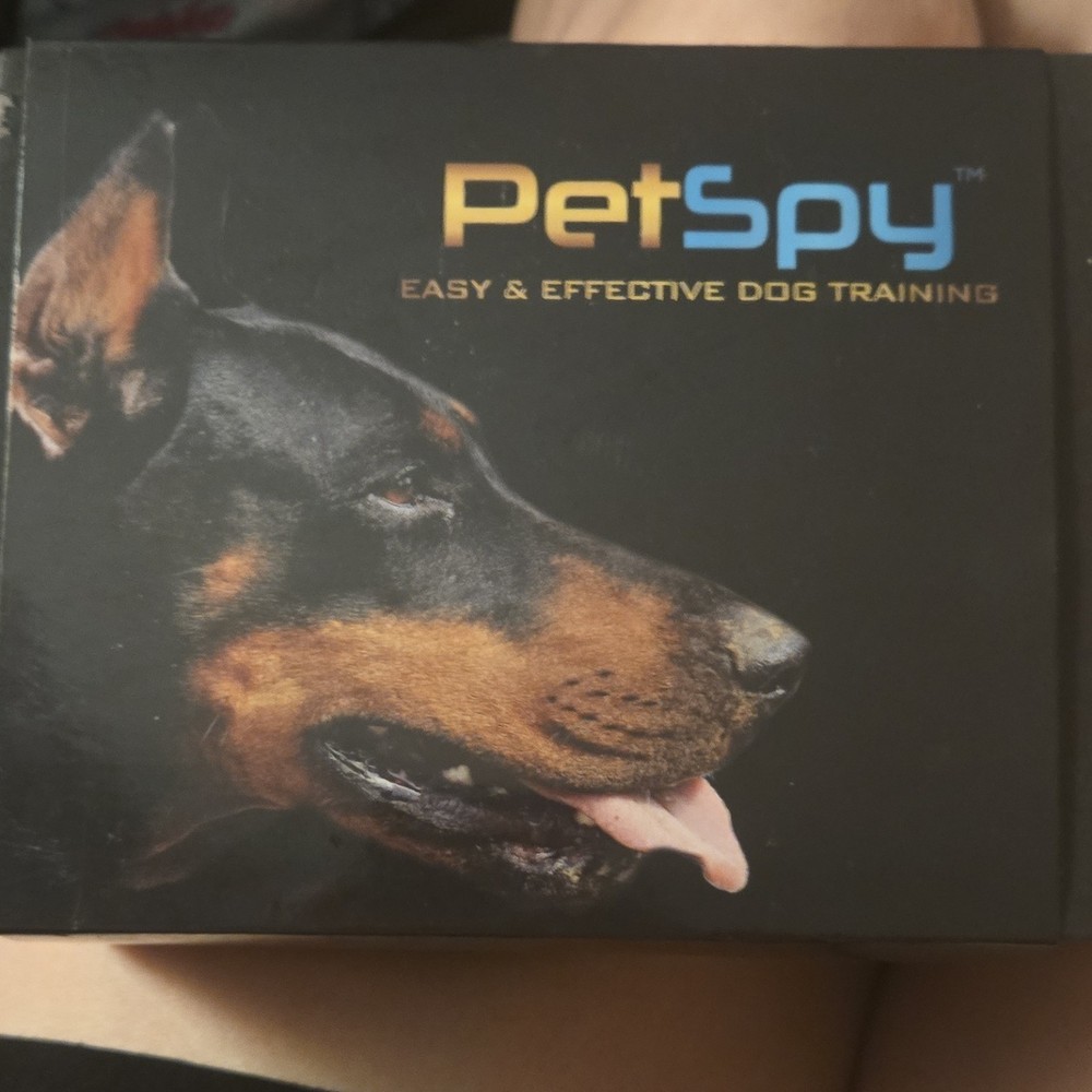 PetSpy Easy & Effective Dog Training Device Black