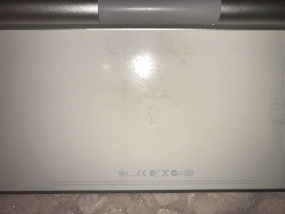 Original Apple Magic Keyboard Bluetooth Wireless Model A1314 - TESTED WORKING