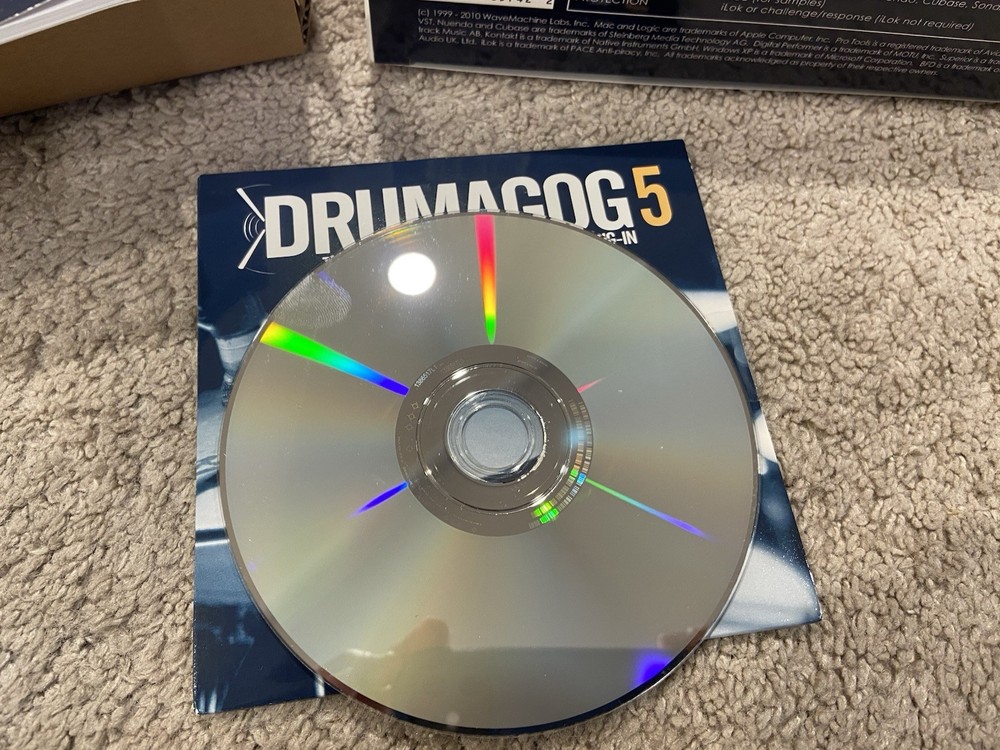 Drumagog 5 WaveMachine Labs Drum Replacer Plug-In Vintage Audio Software