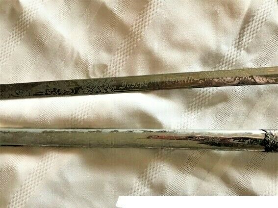 FRATERNAL LODGE SWORD & SCABBARD CIRCA 1870'S