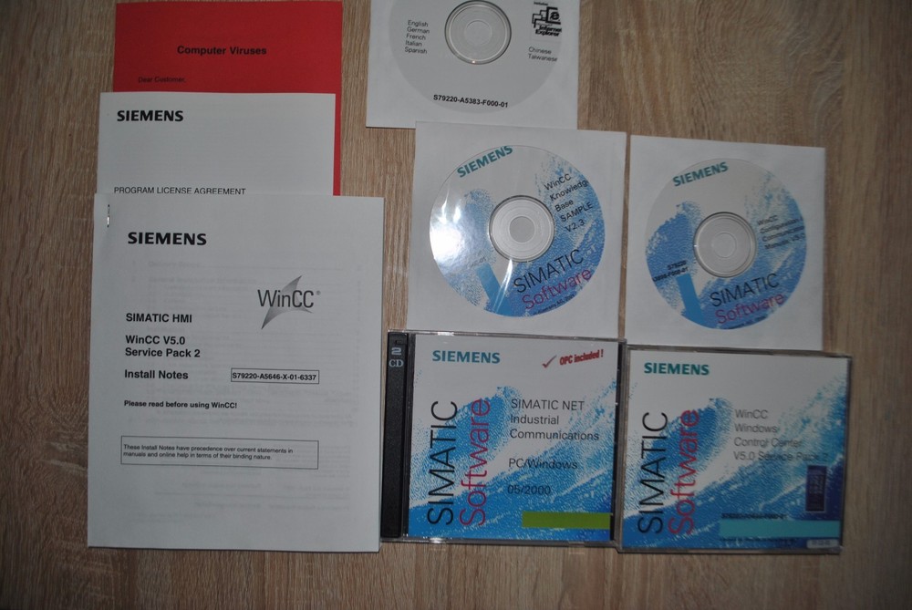 Siemens Simatic Software 6av63811be050cx0