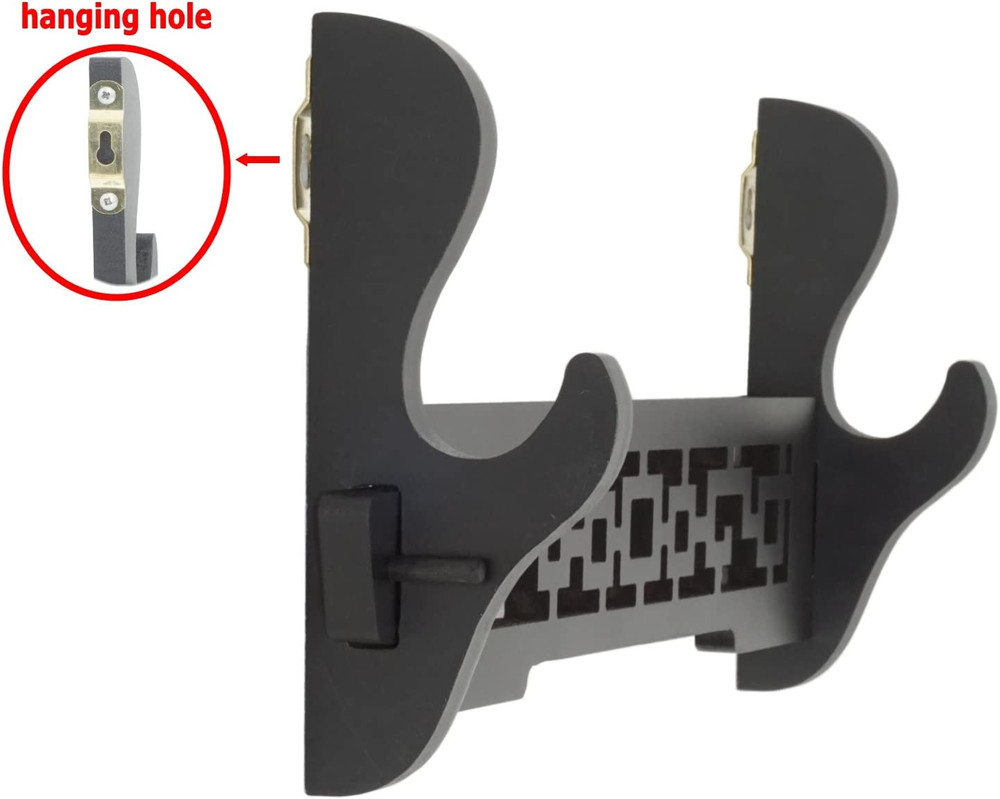 Sword Holder Wall Mount Samurai Sword Katana Wakizashi Display