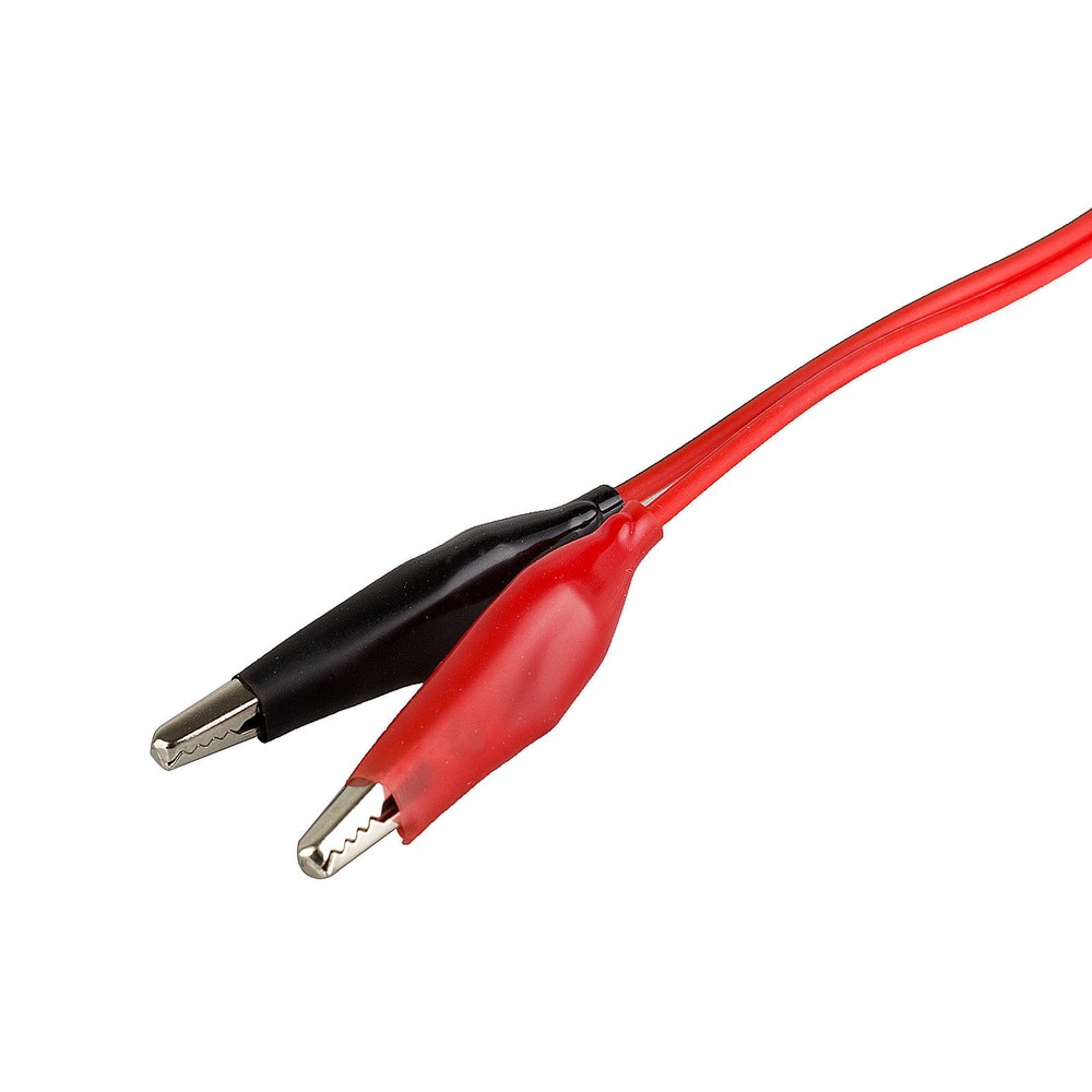 Banana Plug to Alligator Clip Cable Multi Meter Voltage Probe Testing Wire 3ft