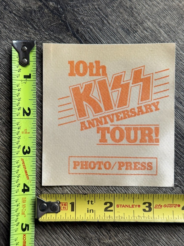 KISS Pass Creatures 10th Anniversary Tour Photo Press Vintage Kiss Memorabilia
