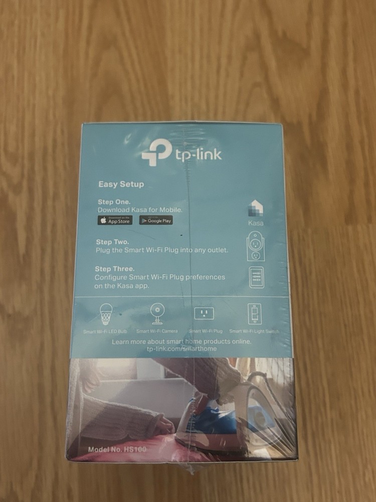 TP-Link - HS100 Smart WiFi Plug w/Google Assistant & Amazon Alexa Sealed