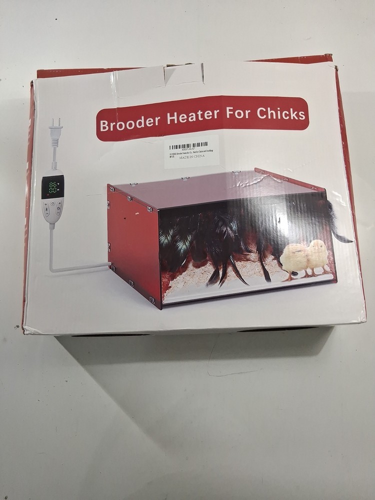 Chicken Brooder Box for Chicks, Revamped Chick Brooder Heater with Adjustable Te