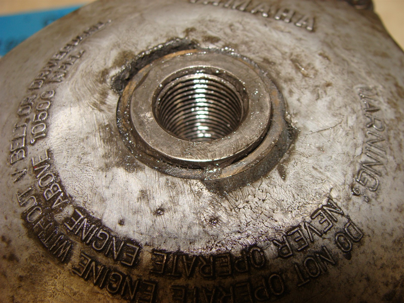 1992 YAMAHA PHAZER 2 II PZ480e primary clutch w bolt belt drive torque cvt