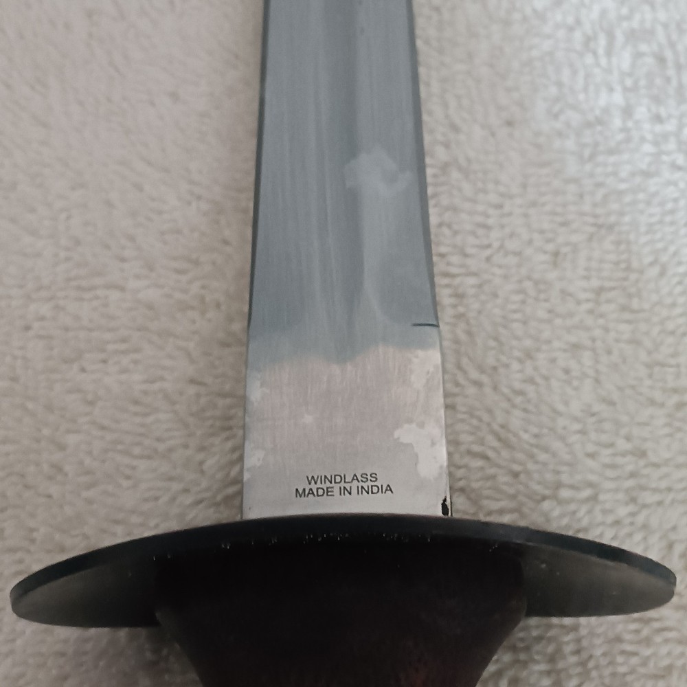 New WWII F-S Command Dagger Windlass Replica With Brass Sheth