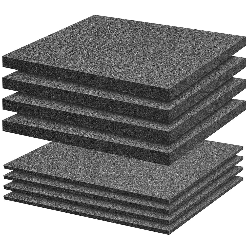 8-Piece Foam Insert Set - Pick & Pluck Design for Game Boxes & Storage Drawers