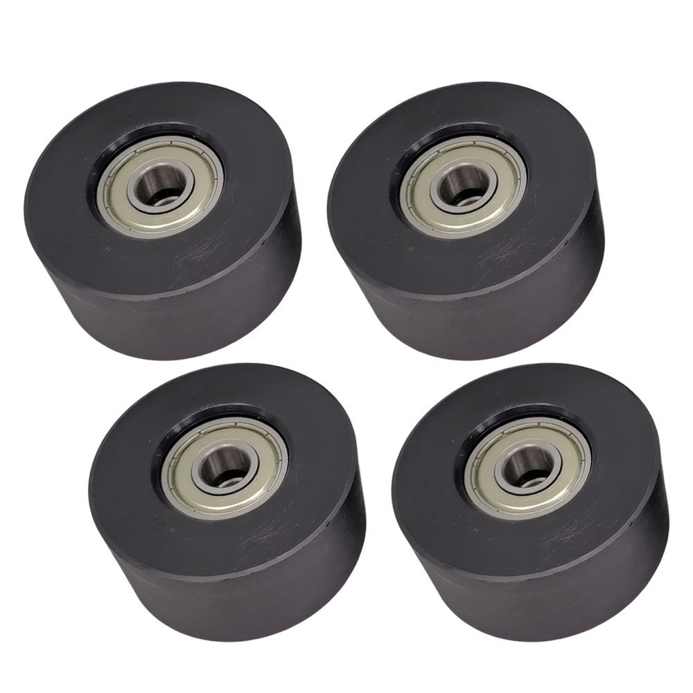 Smooth Rolling Replacement Wheels for Rowing Machine Seats Package of Four