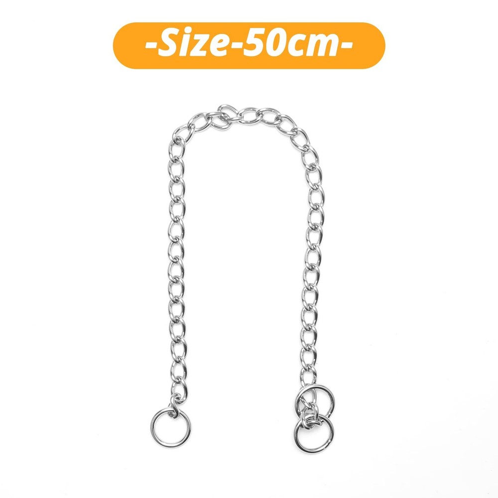 Chain Dog Training Choke Collar for Small Medium Large Dogs