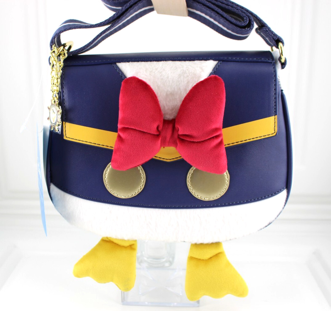 Disney Donald Duck Figural Crossbody Bag Her Universe Faux Leather New 2024
