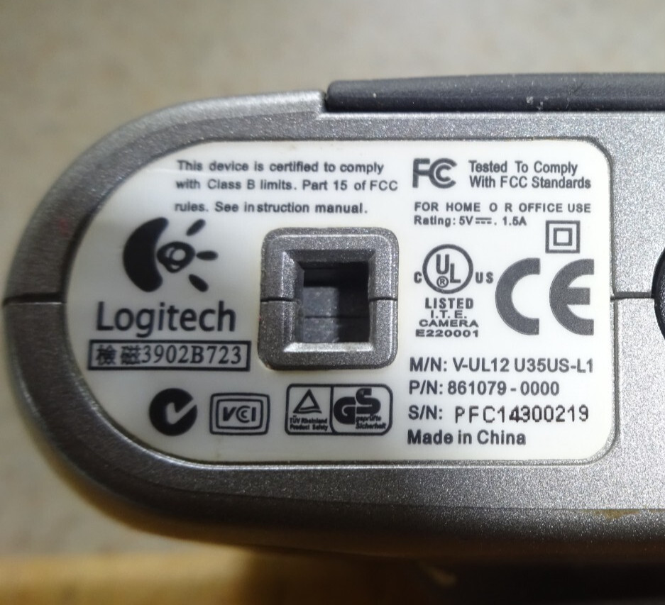 Logitech ClickSmart 510 Digital Camera, 1.3 Megapixel, 8MB Memory Card, New