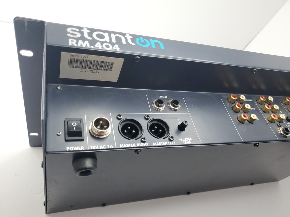 Stanton RM.404 Quad-Deck Audio Controller DJ Equipment *no power supply*