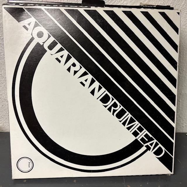 Aquarian drumhead 13”, Black, 1pc