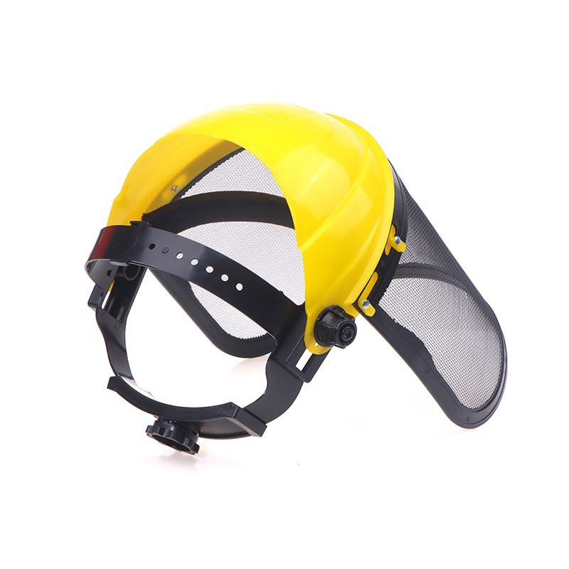 Adjustable Net Visor Protective Mask for Trimmer Lawnmower