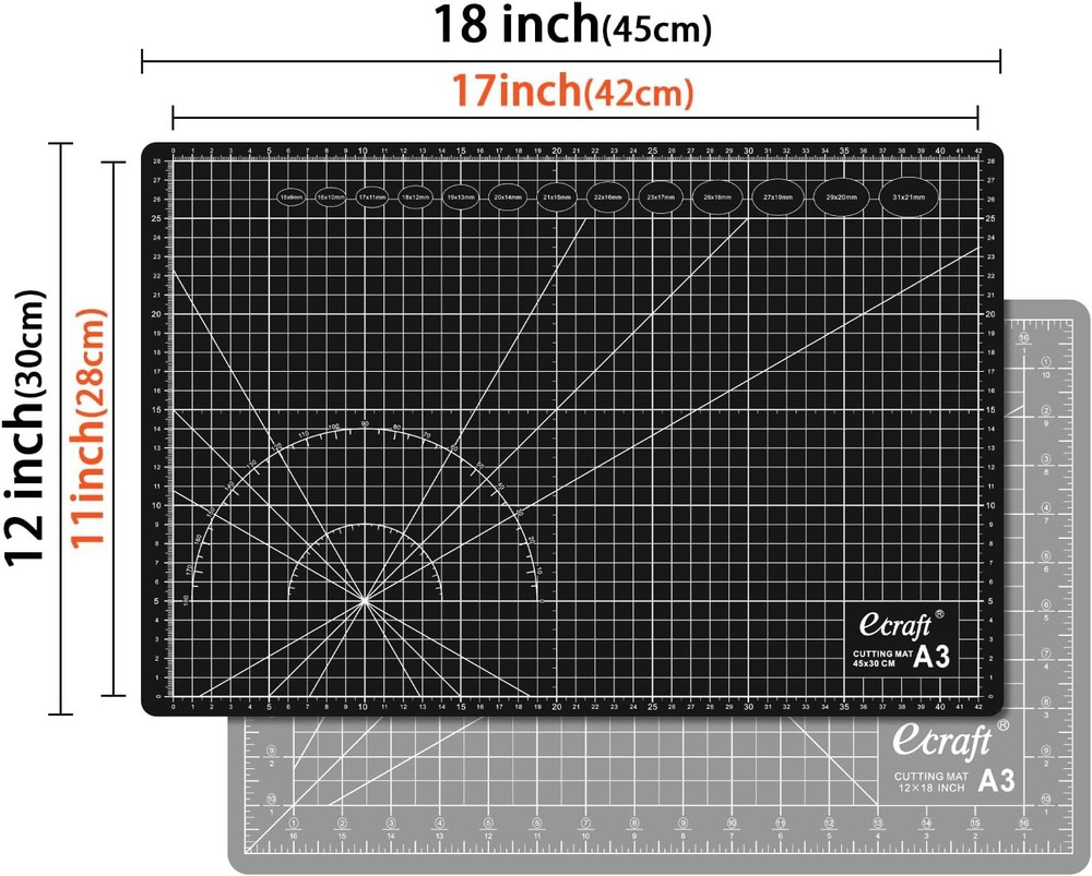 Self Healing Craft Mat A3 18x12 Double Sided