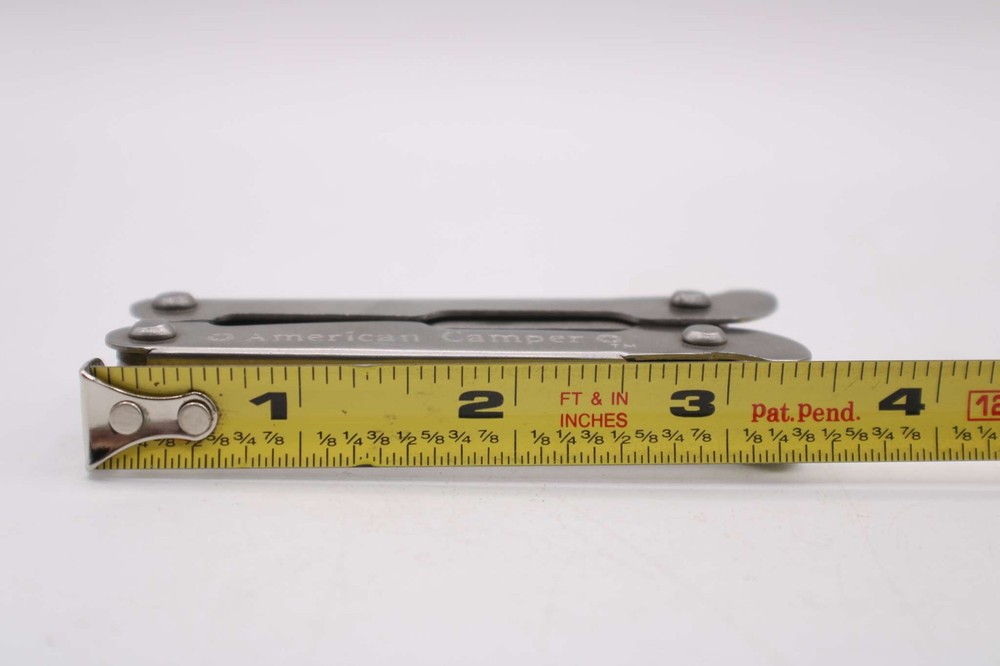 American Camper Multi-Tool Pliers Screwdriver Compact Pocket Camping Hand Tools