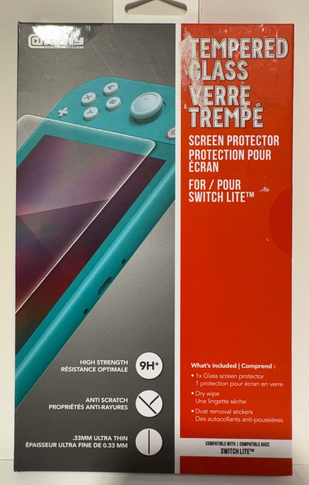Screen Protector for Nintendo Switch Lite – Ultra Thin 9H Hardness, Anti-Scratch