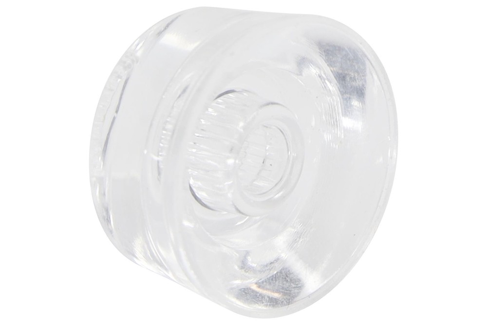 Clear Speed Knobs 4pk for Epiphone and import guitars with coarse splines