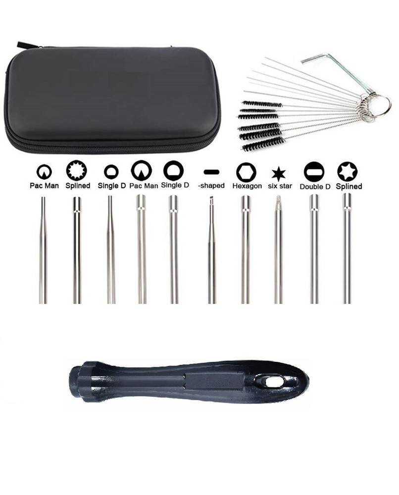 10 PCS Carburetor Adjustment Carb Tune up Adjusting Small Engine + Tool Kit