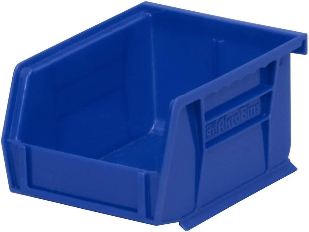 30210 Akrobins Plastic Storage Bins, Space-Saving Stackable Bins for Garage, Pan