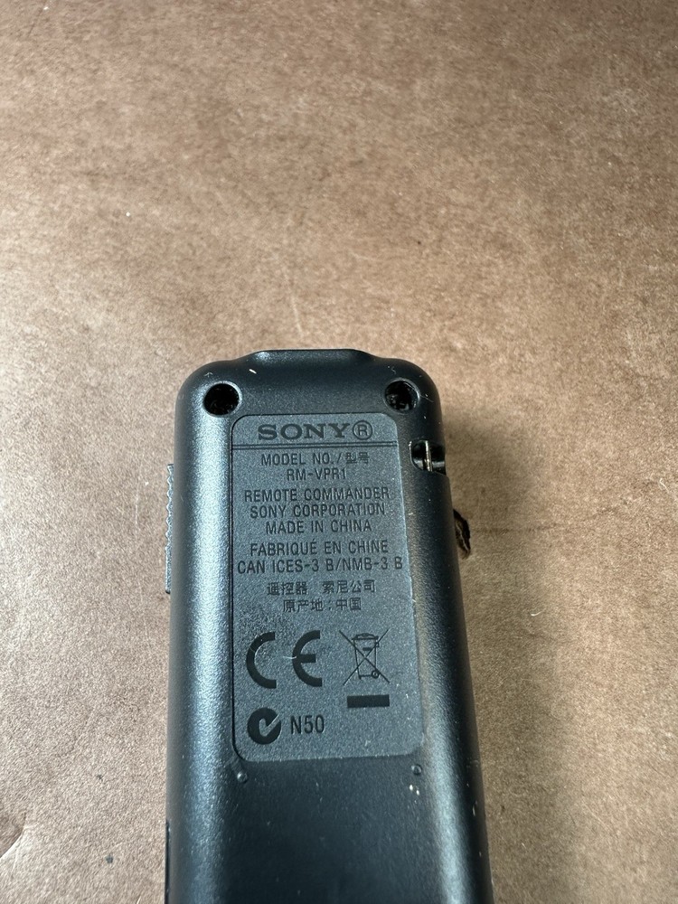 Sony RM-VPR1 Remote Control OEM w/USB For Digital Cameras Untested