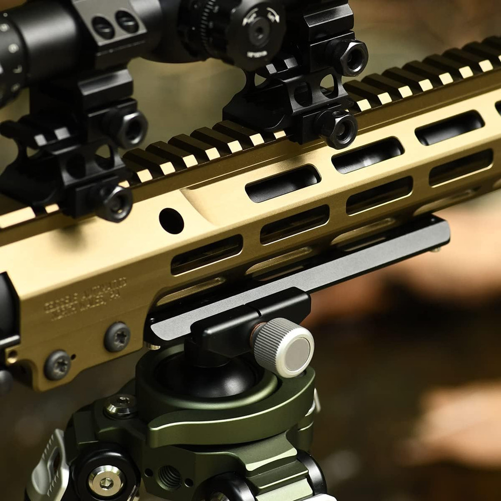 Arca Dovetail Rail for M-LOK System – Quick-Release Tripod Mount Adapter | Compa